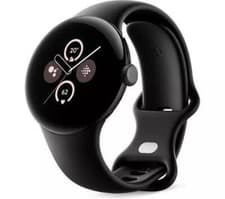Image of Google Pixel Watch 2 41mm Bluetooth Wi-Fi Black Obsidian Smartwatch NEW