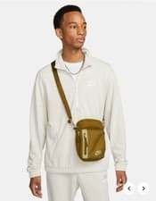 Image of Nike Unisex Elemental Premium Crossbody Bag 4l DN2557-368 Neutral Olive