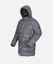 Image of Regatta Men’s Aban Padded Jacket – Grey – Size S – RRP £80