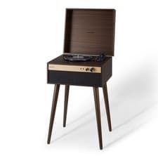 Image of Crosley Jasper Walnut Turntable Record Player