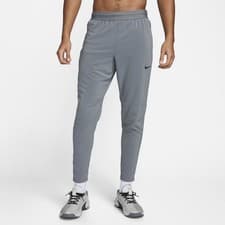 Image of Nike Sportswear Men’s Grey Flex Rep Dri Fit Fitness Pants Trousers - Size Medium