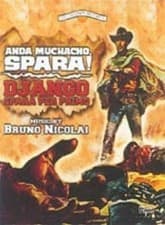 Image of Django - Shoots First DVD Glenn Saxon Brand New UK Release Genuine Region 2 PAL