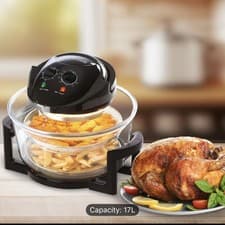 Image of Schallen 17L Glass Air Fryer 2 In 1 Fat Free Healthy Cooking Oil Free