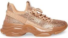 Image of Steve Madden Womens Maxima Sneaker Rose Gold 6 UK New