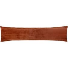Image of Empress Faux Fur Draught Excluder | Luxury Plush Draft Excluder For Doors - 88cm