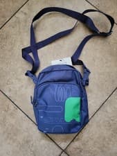 Image of Nike Heritage Printed 2.0 handbag BA5899 557 Unisex Purple Lime Green