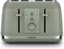 Image of Kenwood TFP30.000GN 4 Slice Toaster Defrost Function Dusk 1800w Olive Green