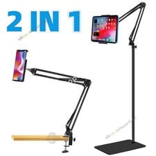 Image of 360° Overhead Desktop Holder lablet Phone Stand Adjustable roldable Filming Bed