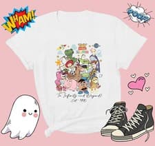 Image of Disney Pixar Toy Story T-shirt T shirt Men Women Unisex Tshirt G684