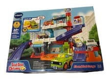 Image of VTech Toot-Toot Drivers Fix & Fuel Garage, Car Tracks for Kids NEW