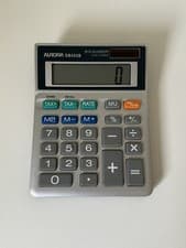 Image of Aurora 8-Digit Semi Large Display Desk Calculator With Tax Function