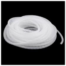 Image of Spiral Wrap 3mm Natural Flexible Cable Tidy Management - Various lengths lot