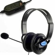 Image of NEW HEADSET HEADPHONE FOR PLAY STATION 4, ULTRA LIGHTWEIGHT & SENSITIVE MIC