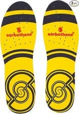 Image of Sorbothane Double Strike Insoles Men & Women – Shock Absorbin Size: 3-4.5