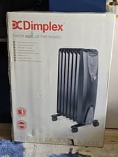 Image of Dimplex 1.5kw Eco Oil-Free Electric Heater Radiator OFRC15b Black