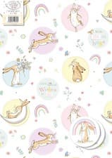 Image of WRAPPING PAPER 2 SHEETS 2 TAGS PACK GIFT WRAP BIRTHDAYS CELEBRATIONS