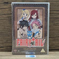 Image of Fairy Tail Collection 1 DVD Contains Episodes 1-24 Region 2 Manga New & Sealed