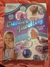 Image of Love & Hugs DIY Set Creative Jewellery Crystal Set 8+ Brand New Some Box Damage