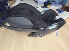 Image of Cybex Cloud Z i-Size Baby Car Seat - Black Grey Infant Carrier (See Description)