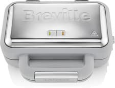 Image of Breville Duraceramic Waffle Maker | Non-Stick and Easy Clean Waffle Iron with De