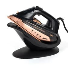 Image of Beldray Steam Iron With Stand 2 in 1 300 ml Tank 2600 W Rose Gold/Black