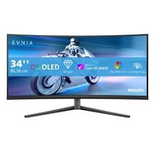 Image of Philips Evnia 6000 34M2C6500/00 34-inch Curved Ultrawide QD-OLED Monitor