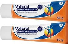 Image of Voltarol Max Strenght Pain Relief Gel 12 Hour Joint Pain Relief 2.32% Gel X2 50G