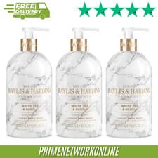 Image of 3 x Baylis & Harding Elements White Tea & Neroli Hand Wash 500ml ⭐⭐⭐⭐⭐
