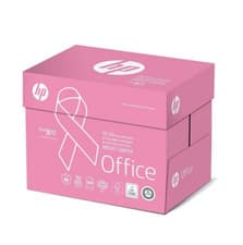 Image of HP A4 WHITE PAPER OFFICE 80GSM PRINTER  1 2 3 4 5 REAMS OF 500 SHEETS PINK BOX