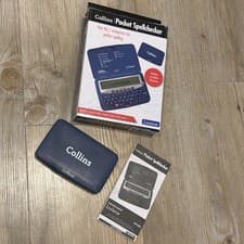 Image of Lexibook Collins English Electronic Thesaurus Spellcheck, Blue/White - DC753EN