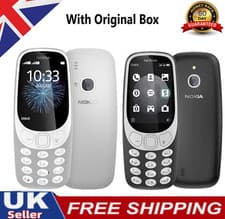 Image of Brand New Nokia 3310-2017 2G Phone Blue/Grey Colour Dual Sim Camera Bluetooth UK