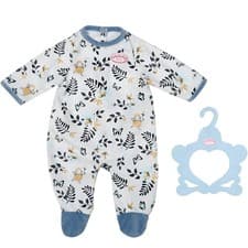 Image of *NEW*Baby Annabell Romper Blue Set Includes Supersoft Blue Romper and hanger