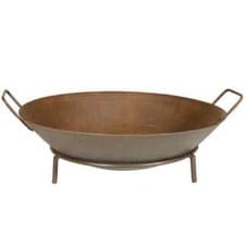 Image of Fire bowl "Rusty" Ø 48cm fire pit fire basket patio fire garden fire