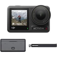 Image of DJI Osmo Action 4 Adventure Combo 4K Ultra HD Action Camera - Black