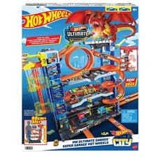 Image of Hot Wheels City Let's Race Ultimate Garage Playset Moveable Hoses *NEW*