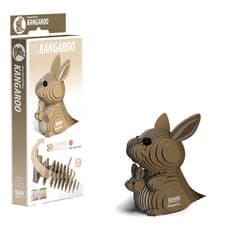 Image of EUGY 3D Kangaroo No.15 Model Craft Kit