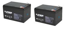 Image of Pair of Platinum Batteries For RBC6 APC UPS Battery Pack V