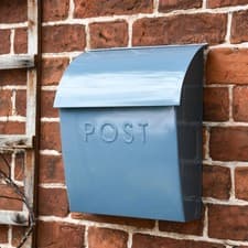 Image of Lockable Wall Mounted Post Parcel Box - Secure Mail Letter Box