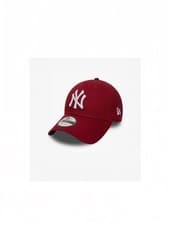 Image of New York Yankees New Era Hat 9FORTY Maroon Burgundy Adjustable MLB Cap