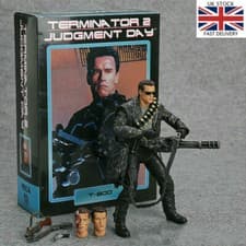 Image of NECA Terminator 2: Judgment Day T-800 Arnold Schwarzenegger Action Figure 7"
