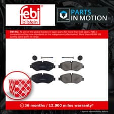 Image of Brake Pads Set fits MERCEDES VITO W639 2.2D Front 2003 on A0044206720 Febi New