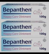 Image of Pack of 3 Bepanthen  Nappy Care Ointment for Newborn Skin 100g New Pack