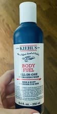 Image of Kiehl's Body Fuel All-in-One Energizing Wash Hair Body Cleanser Men 8.4oz/250ml