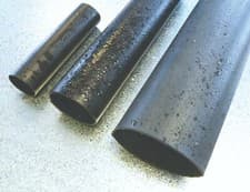 Image of HRMW Size 35/12 Adhesive Lined Black Heat Shrink for Mechanical Applications