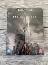 Image of Zack Snyder's Justice League Steelbook Blu-ray 4K Ultra HD Sealed