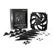 Image of 140mm be quiet! Silent Wings Pro 4 PWM, 7 Blade, High Pressure Fan, 2400rpm, 97.