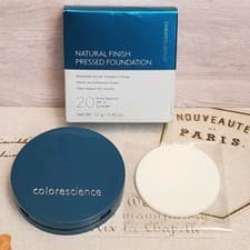 Image of COLORESCIENCE NATURAL FINISH PRESSED FOUNDATION SPF 20 TAN GOLDEN 0.42 OZ