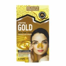 Image of 3X Beauty Formulas Collagen Nose Strips Pore Cleansing & Blackhead Removal 6pcs