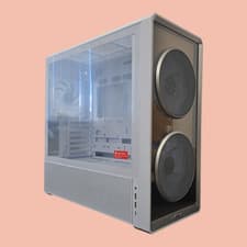 Image of @NEW/UNUSED@ Lian Li LANCOOL 217 INF, White, Mid Tower, 3xRGB Fans, Mirror MLI39