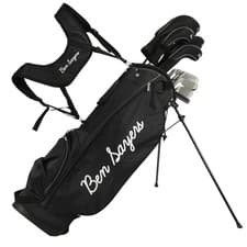 Image of Ben Sayers M8 13 Piece Graphite Package Set with 6 Way Stand Bag - Black/Grey